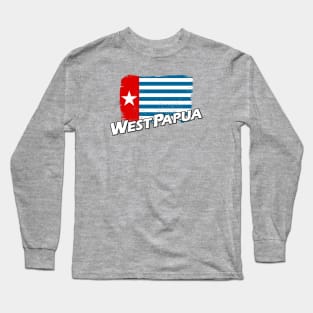 West Papua flag Long Sleeve T-Shirt